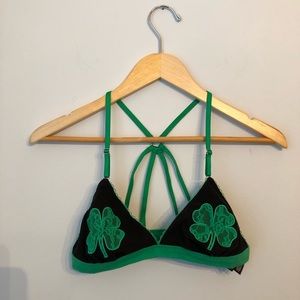 Victoria’s Secret Shamrock Bra